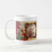 Trouwpop Portret Grafische kunst Print Koffiemok (Links)