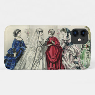 Trouwportret van een Victoriaanse bruiloft iPhone 11 Hoesje