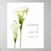 Trouwposterkaarten en -cadeaus. poster (Voorkant)