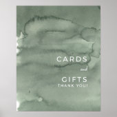 Trouwposterkaarten en -cadeaus. poster (Voorkant)