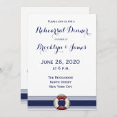 Trouwproef Uitnodigingen Reddingsboei Nautilus The (Voorkant / Achterkant)