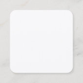 Trouwprofessioneel Minimalistisch Informatiekaartje (Achterkant)