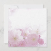 Trouwprofessioneel Minimalistisch Leuke Bloem Save The Date (Achterkant)