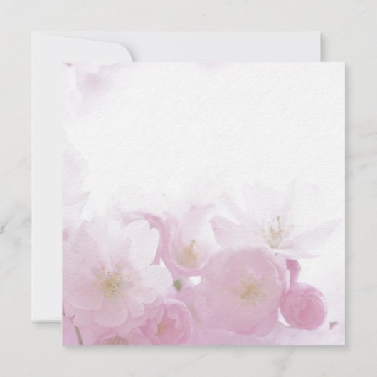 Trouwprofessioneel Minimalistisch Leuke Bloem Save The Date (Achterkant)