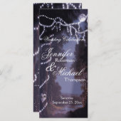 Trouwprogramma | boomlichten programmakaart (Voorkant / Achterkant)