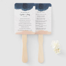 Trouwprogramma Hand Fan