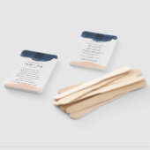 Trouwprogramma Hand Fan Handwaaier (Niet-gemonteerd)