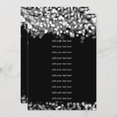 Trouwprogramma Inzet Zilveren Lichten Kaart (Voorkant / Achterkant)