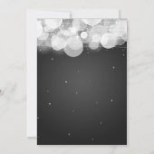 Trouwprogramma Inzetstuk Glow & Sparkle Zwart Kaart (Achterkant)