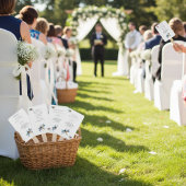 Trouwprogramma Libel, op maat gemaakt Handwaaier