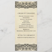   trouwprogramma programmakaart (Achterkant)