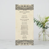   trouwprogramma programmakaart (Staand voorkant)