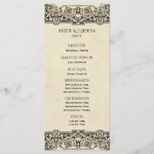   trouwprogramma programmakaart (Voorkant)