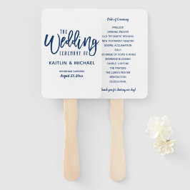 Trouwprogramma ventilatoren | Brush Script - Marin Handwaaier