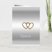 Trouwprogramma Zilveren Twee Harten Programma (Achterkant)