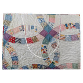 Trouwquiltfoto groot cadeauzakje (Achterkant)