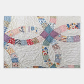 Trouwquiltfoto Inpakpapier Vel (Voorkant)