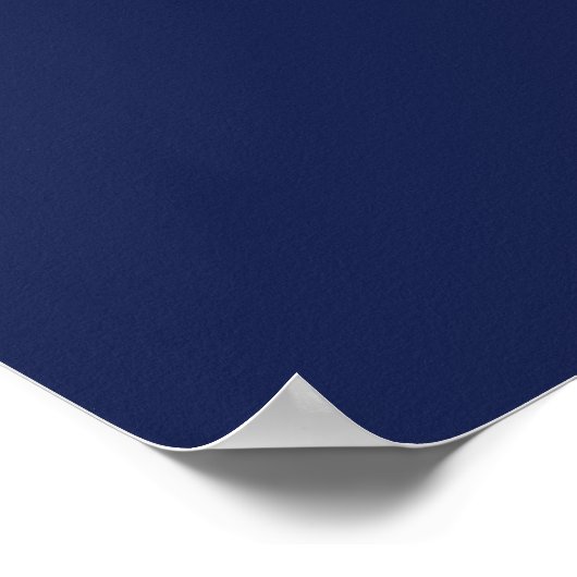 Trouwreceptie bord 'Navy Blue' 40x50cm Met Hartjes Poster (Hoek)