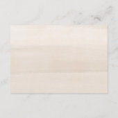 Trouwreceptie Enclosure Card voor Moonlight Garden Informatiekaartje (Achterkant)