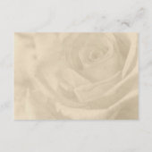 Trouwreceptie Enclosure 'Vintage Rose' Informatiekaartje (Achterkant)