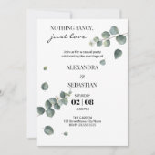 Trouwreceptie Kaart (Voorkant)