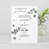 Trouwreceptie Kaart (Staand voorkant)