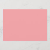 Trouwreceptie route en tijdschema programmakaart (Achterkant)