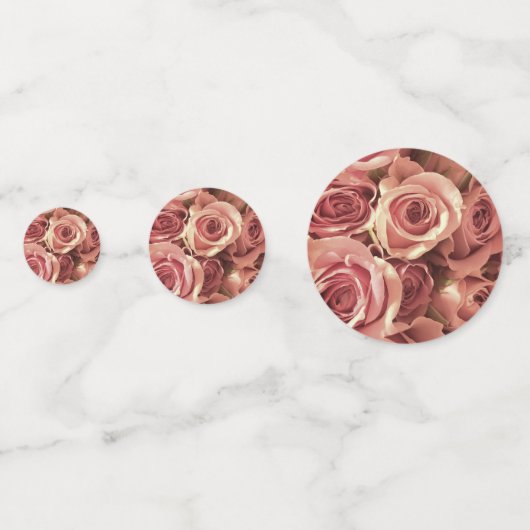 TROUWRECEPTIE TAFEL CONFETTI (Achterkanten)