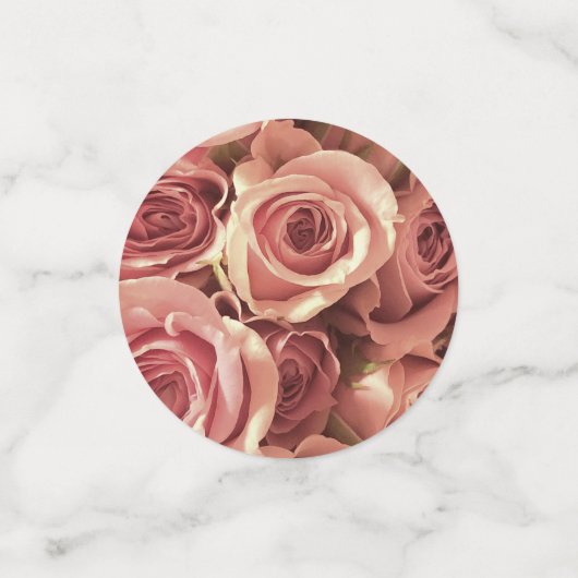 TROUWRECEPTIE TAFEL CONFETTI (Kleine voorkant)