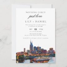 Trouwreceptie voor een elopement in Nashville
