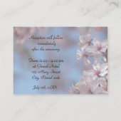 trouwreceptiedetails. informatiekaartje (Achterkant)