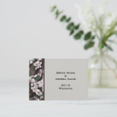 trouwreceptiedetails. informatiekaartje (Staand voorkant)