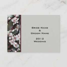 trouwreceptiedetails. informatiekaartje