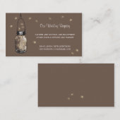 Trouwregister Kaart Mason Jar & Fireflies (Voorkant / Achterkant)