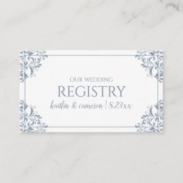 Trouwregister Kaarten - Nadine - Dusty Blue