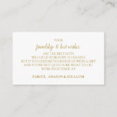 Trouwregister Kaarten - Nadine - Faux Gold Foil (Achterkant)