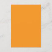 Trouwregister Oranje Zonsondergang Informatiekaartje (Achterkant)