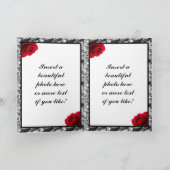 Trouwreis Dankkaarten Bedankkaart (Binnen)