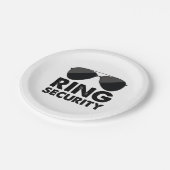 Trouwring Beveiliging Trouwring Papieren Bordje (Gekanteld)