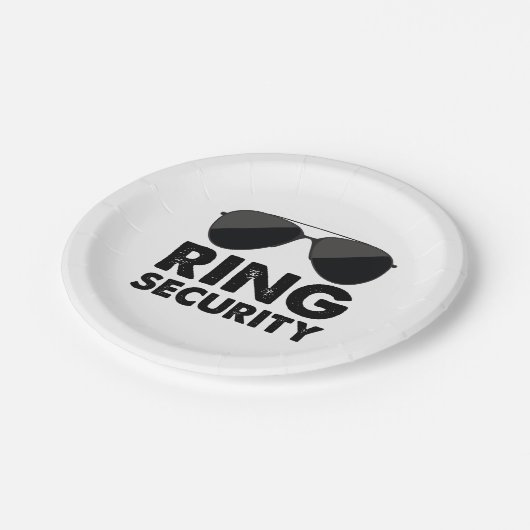 Trouwring Beveiliging Trouwring Papieren Bordje (Gekanteld)