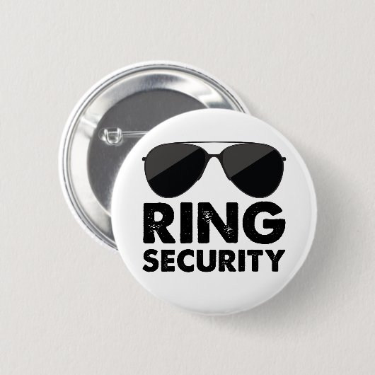 Trouwring Beveiliging Trouwring Ronde Button 5,7 Cm (Voorkant /achterkant)