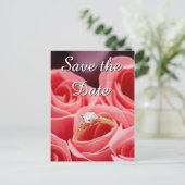 Trouwring Bewaar de datum Briefkaarten (Staand voorkant)