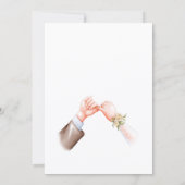 Trouwring eenvoudig koppel gegraveerd save the date (Achterkant)