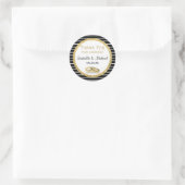 Trouwring en Glitter Dank u Stickers (Tas)