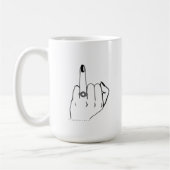 Trouwring Finger Bride Toekomst Mrs verloving Koffiemok (Links)