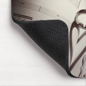 Trouwring Harten Muziek Muismat (Hoek)