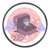 trouwring hockey puck (Voorkant)