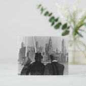 Trouwring Ontwerp met een Vintage Uitstraling Aankondiging (Staand voorkant)