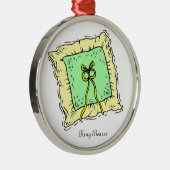 Trouwring Ringdrager Kerst Ornament Cadeau (Rechts)