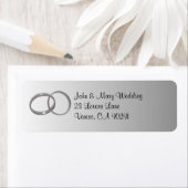 trouwringen adreslabel etiket (Insitu)